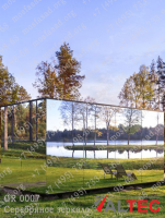 Алюминиевая композитная панель 0007 Серебряное зеркало Altec