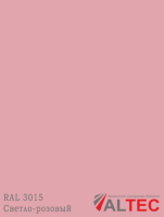 Алюминиевая композитная панель RAL 3015 Светло-розовый Altec