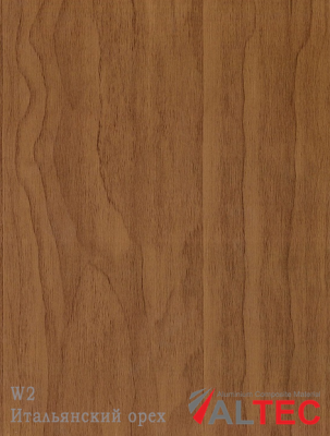 Алюминиевая композитная панель 3-02 1220/4000 W2 Итальянский орех Altec