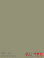 Алюминиевая композитная панель RAL 7034 Жёлто-серый Altec