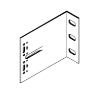 Кронштейн несущий LD 40х150 KDK-242.150 Doksal, без покрытия