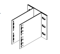 Кронштейн несущий усиленный HL 150 KDK-203 Doksal, без покрытия