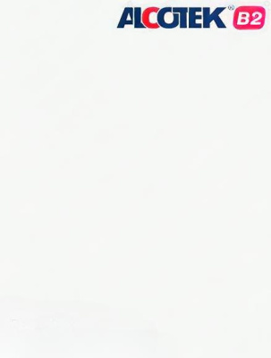 Алюминиевая композитная панель 3-02 1220/4000 RAL 9003 Сигнальный белый Alcotek B2