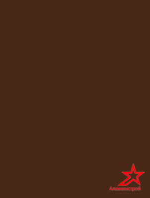 Алюминиевая композитная панель 3-02 1220х4000 G 8002 Signal Brown GoldStar