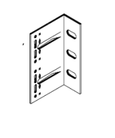 Кронштейн несущий L 40х80 KDK-241.080 Doksal (KDK-101), без покрытия