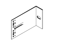 Кронштейн несущий D 40х150 KDK-243.150 Doksal (KDK-550.150), без покрытия