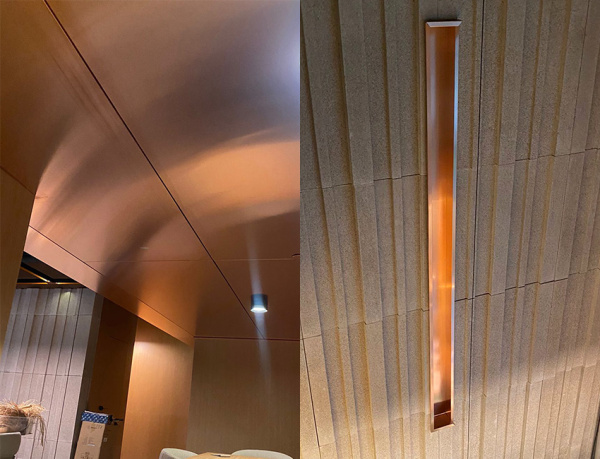 Медная композитная панел Grossbond FR Cuprum