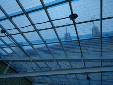 Профилированный поликарбонат Ondex Ecolux синий