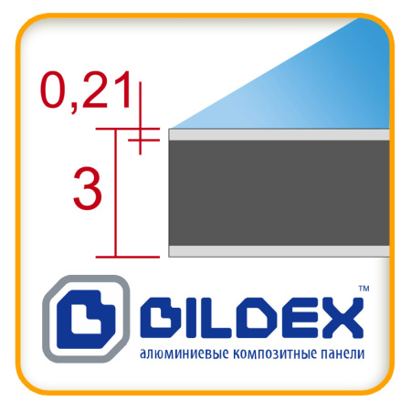 Алюминиевая композитная панель 3-02 1500/4000 BL 3004 Пурпурно-красный FRM(O)