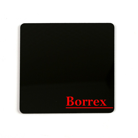 Монолитный поликарбонат Черный 6,0 2050х3050 мм Borrex (стандарт)