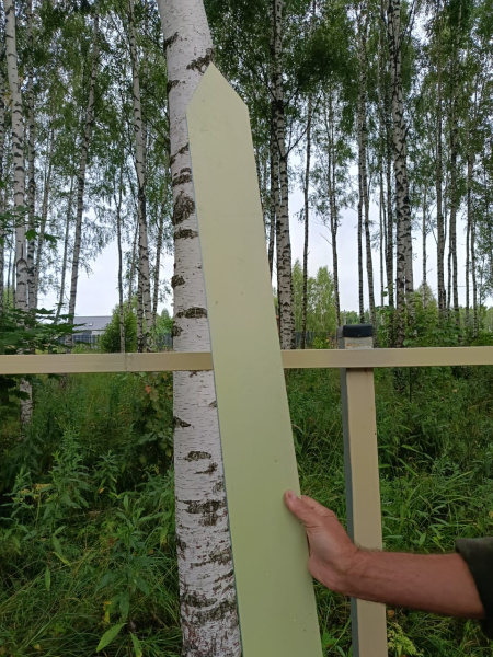 Зеркальный штакетник 115х1700 мм