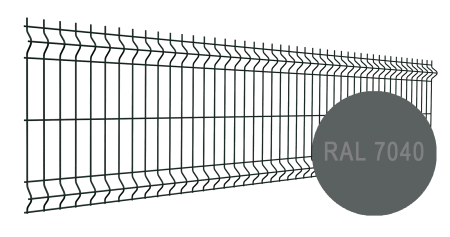 Панель Grand Line Medium 0,63х2,5 PE RAL 7040 Серый