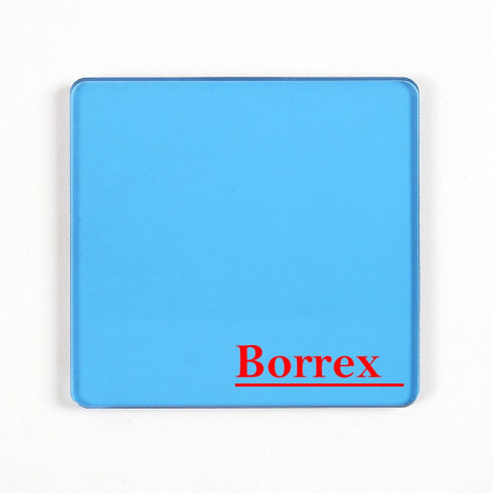 Монолитный поликарбонат Голубой 12,0 2050х3050 мм Borrex (стандарт)
