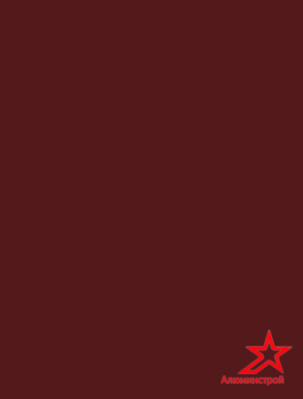 Алюминиевая композитная панель 3-02 1220/4000 G 3003 Ruby Red GoldStar