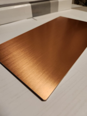 Медная композитная панель 4/03 1000х3000 мм Grossbond FR Cuprum