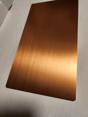 Медная композитная панель 4/03 1000х3000 мм Grossbond FR Cuprum