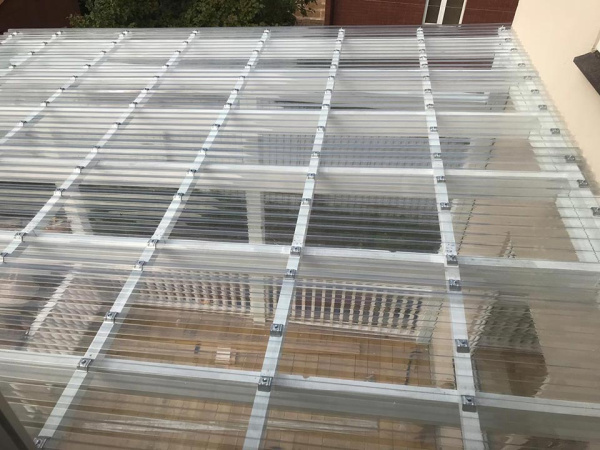 Профилированный поликарбонат Ondex Ecolux прозрачный