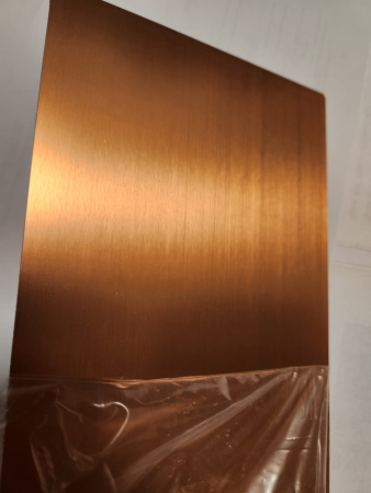 Медная композитная панель 4/03 1000х3000 мм Grossbond FR Cuprum