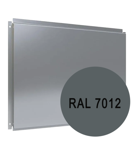 Фасадная кассета RAL 7012