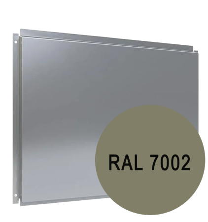 Фасадная кассета RAL 7002