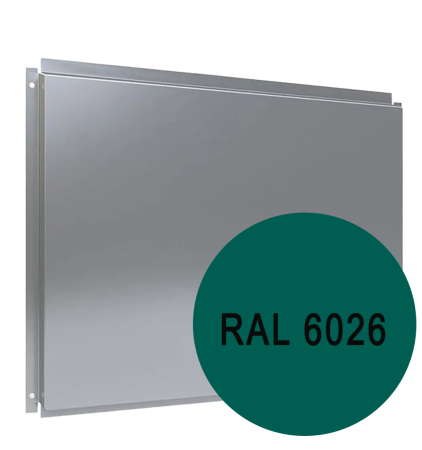 Фасадная кассета RAL 6026