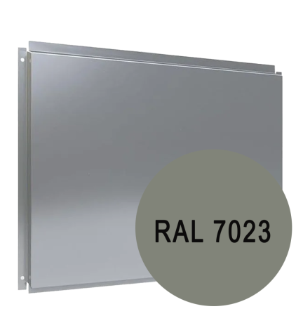 Фасадная кассета RAL 7023