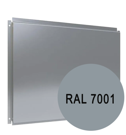 Фасадная кассета RAL 7001