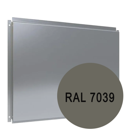 Фасадная кассета RAL 7039