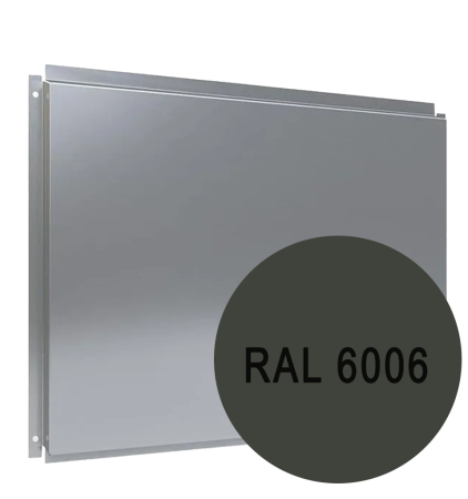 Фасадная кассета RAL 6006