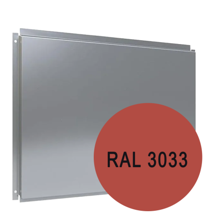 Фасадная кассета RAL 3033