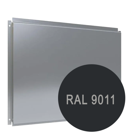 Фасадная кассета RAL 9011