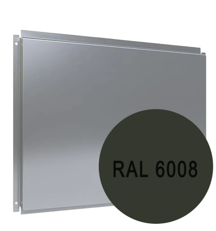 Фасадная кассета RAL 6008