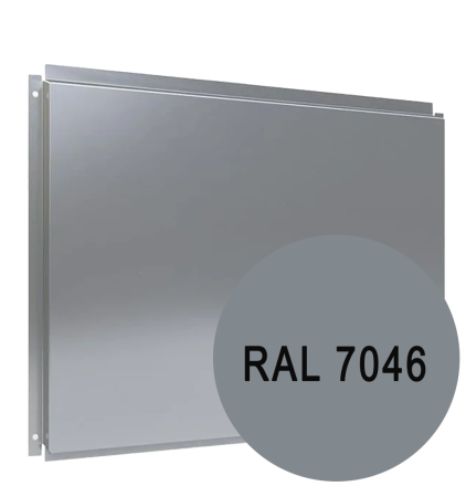 Фасадная кассета RAL 7046