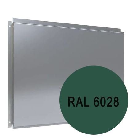 Фасадная кассета RAL 6028