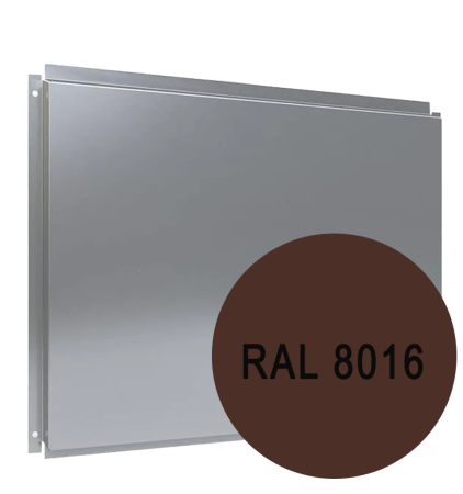 Фасадная кассета RAL 8016