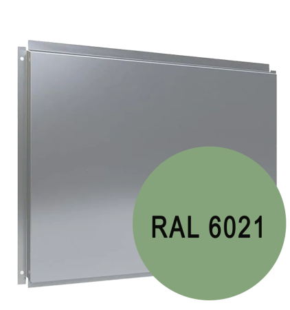 Фасадная кассета RAL 6021
