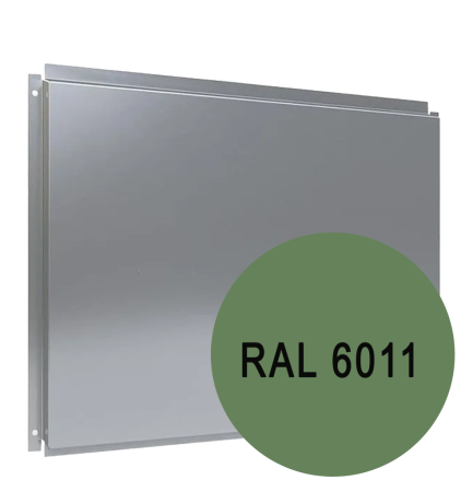 Фасадная кассета RAL 6011