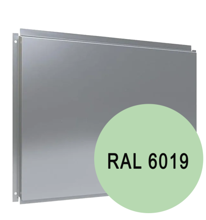 Фасадная кассета RAL 6019