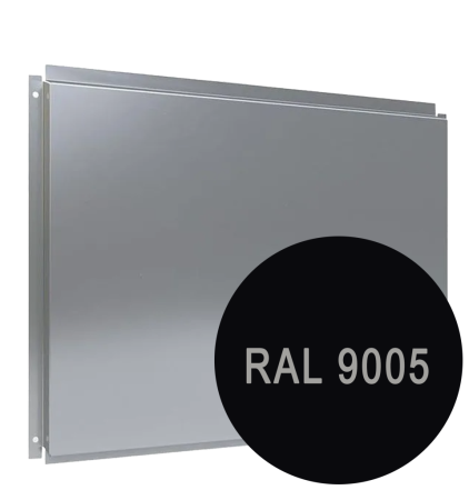 Фасадная кассета RAL 9005
