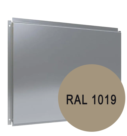Фасадная кассета RAL 1019