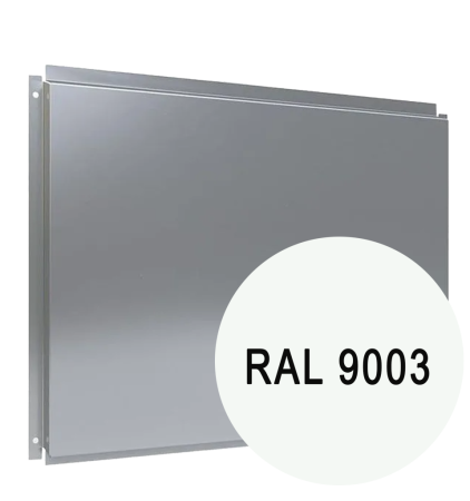 Фасадная кассета RAL 9003