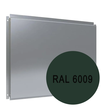Фасадная кассета RAL 6009