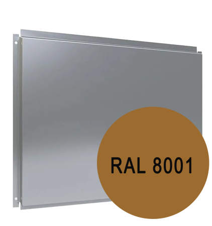 Фасадная кассета RAL 8001