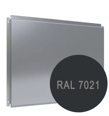 Фасадная кассета RAL 7021