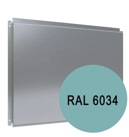 Фасадная кассета RAL 6034