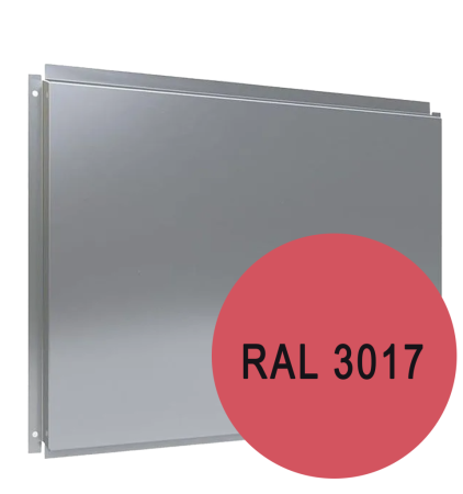 Фасадная кассета RAL 3017