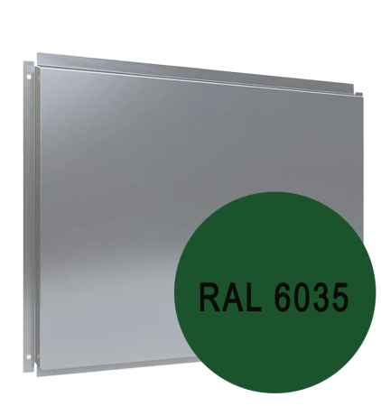 Фасадная кассета RAL 6035