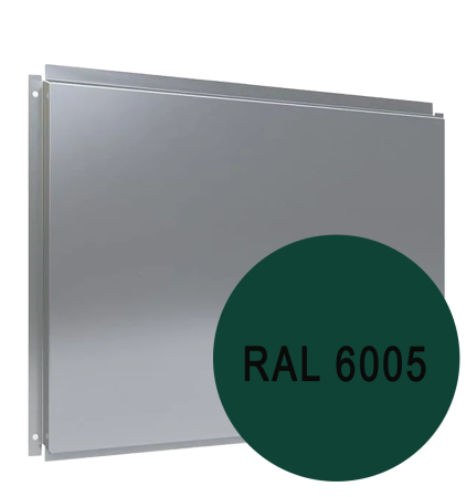 Фасадная кассета RAL 6005