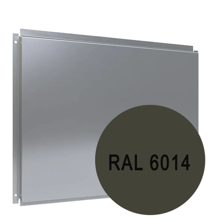 Фасадная кассета RAL 6014
