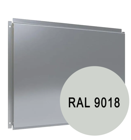 Фасадная кассета RAL 9018